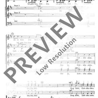 Drei Madrigale - Choral Score