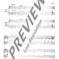 Organ Concerto No. 12 B Major - Organ Reduction