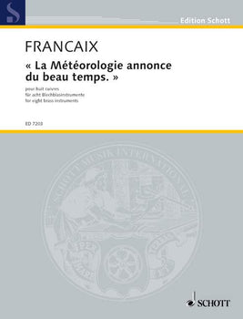 'La Météorologie annonce du beau temps' - Score and Parts