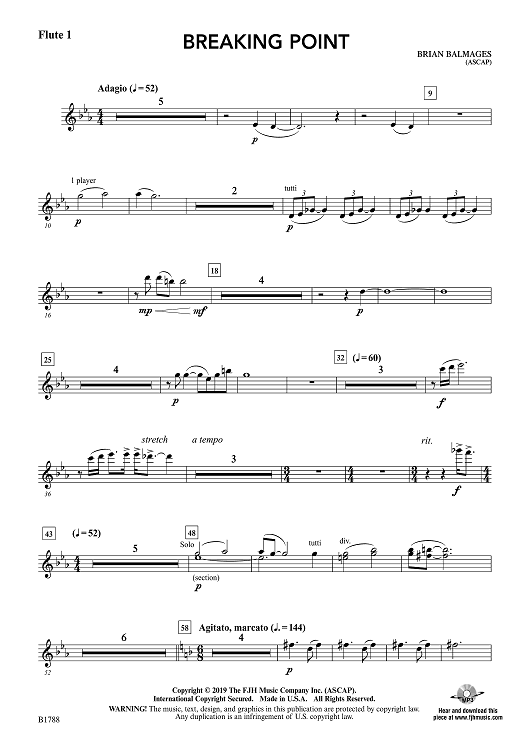 Breaking Point - Flute 1