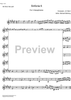 Three Part Sinfonia No. 6 BWV 792 E Major - Tenor Saxophone