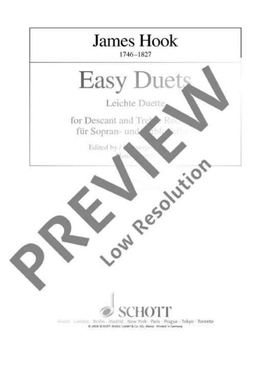Easy Duets - Performing Score
