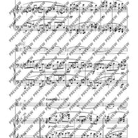 Variations D minor - Score and Parts