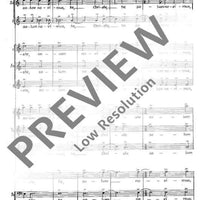 Nox et tenebrae et nubila - Choral Score