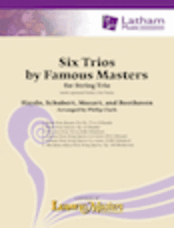 Six Trios by Famous Masters