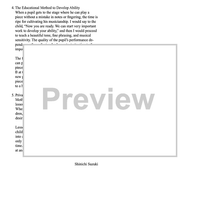 Suzuki Harp School Harp Part, Volume 1