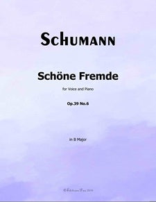 Schone Fremde, Op. 39, No. 6