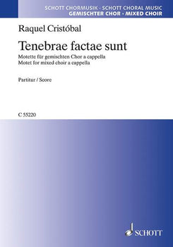 Tenebrae factae sunt - Choral Score