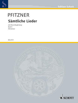 Sämtliche Lieder mit Klavierbegleitung