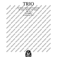 Piano Trio No. 7 Bb major - Full Score