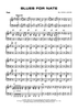 Blues for Nate - Piano