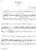 Sonata in a minor - Score