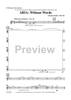 Aria: Without Words - Baritone Saxophone