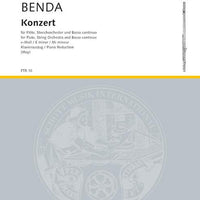 Concerto E Minor - Piano Score and Solo Part