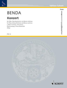 Concerto E Minor - Piano Score With Solo Part