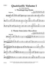 Quatricelli: Volume I - Cello 2