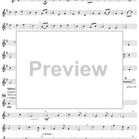 Manger Medley (Cradle Song/Away in a Manger/Silent Night) - Bb Clarinet