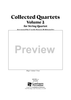 Collected Quartets Volume 2 - Violin 1