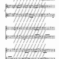 The Flourishing Baroque Period - Performing Score