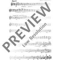 Die Post im Walde - Set of Parts