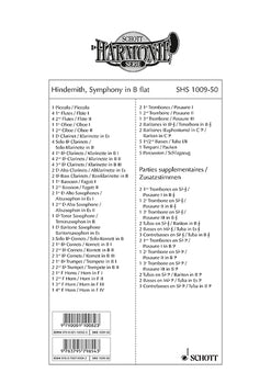 Symphony in Bb - Set of Parts