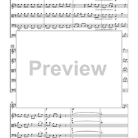 Symphonia No. 4 in D Major - for String Orchestra - Score