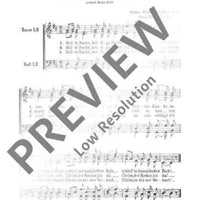 Das Weihnachtskonzert - Choral Score