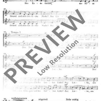 Alles ist Liebe - Choral Score