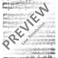 Piano Trio E minor - Full Score