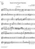 Music for the Royal Fireworks HWV 351 - Eb Cornet