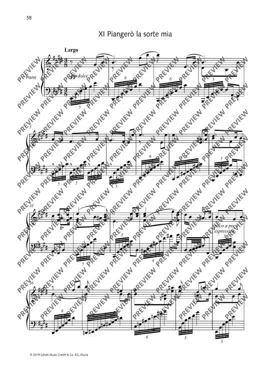 Piangerò la sorte mia