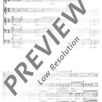 Drei französische Chöre - Choral Score