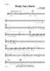 Woody Van's March - F Horn 1