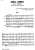 Mess Breve in Sol (Missa brevis in G Major) - Score