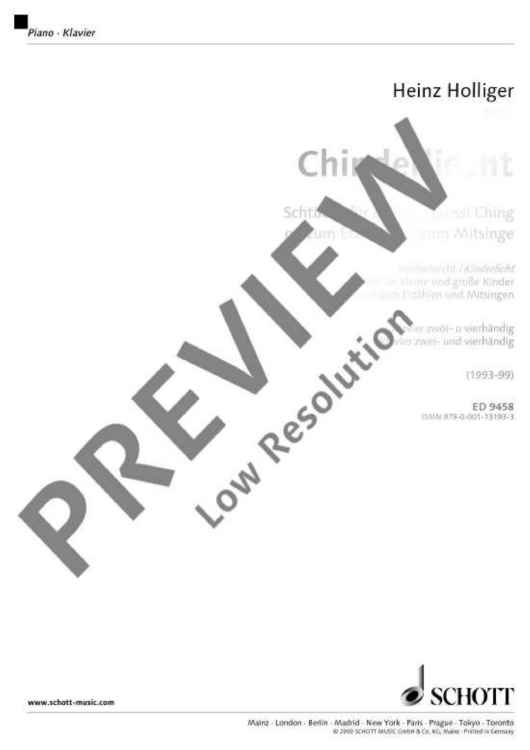 Chinderliecht (Kinderleicht / Kinderlicht)