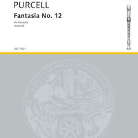 Fantasia No. 12 - Score and Parts