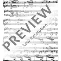 Piano Trio E minor - Full Score