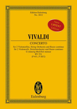 Concerto G Minor - Full Score