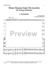 Three Dances from The Jacobin - Score