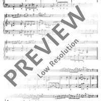 Sonata da Camera in F - Score and Parts