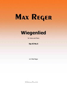 Wiegenlied, Op. 43, No. 5