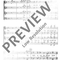 Kantate Nr. 2 - Choral Score