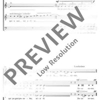 Da pacem, Domine - Verleih uns Frieden - Choral Score