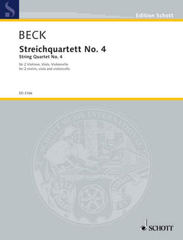 String quartet no. 4 - Set of Parts