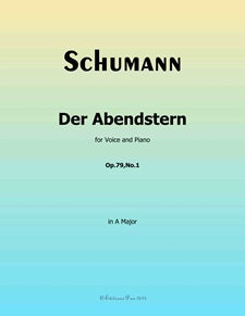 Der Abendstern, Op. 79, No. 1