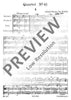 String Quartet G major - Full Score