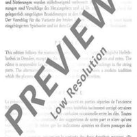 Concerto D Major - Score