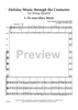 Holiday Music through the Centuries - Score