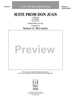 Suite from Don Juan - Score
