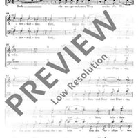 Vier Gedichte - Choral Score